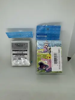 Pokemon Center Japan Kagawa Cards Deck Sleeves & Holder Set 2025 Slowpoke - Image 2