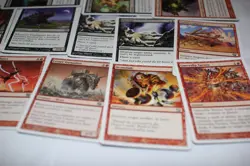 MTG 13x 7th 8th edition black red magic card lot MP - Image 2