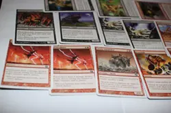 MTG 13x 7th 8th edition black red magic card lot MP - Image 3