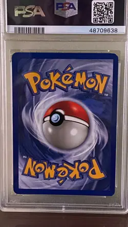 Horsea 49/62 First Edition 1999 Pokemon Fossil PSA NM-Mint 8 Graded Card - Image 2