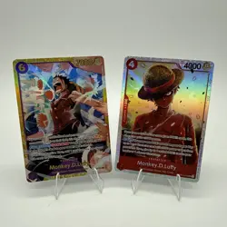 One Piece Card Game TCG Monkey.D.Luffy EB02-061 SEC PRB-02 English - Image 1