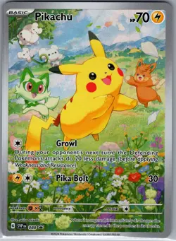 Pikachu SVP 088 SV: Scarlet & Violet Promo Cards - Pokemon Card - NM - Image 1