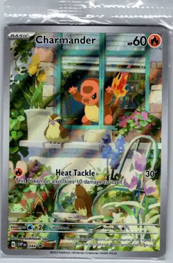 Charmander SVP 044 SV: Scarlet & Violet Promo Cards - Pokemon Card - Sealed - Image 1