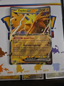 Pokemon TCG 151 Promo Contents Poster Collection Alakazam & Zapdos Ex Collection - Image 3