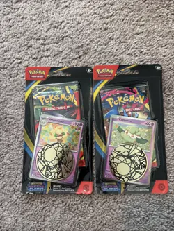 Pokemon Phantasmal Flames Checklane Blister Set of 2 Packs Cottonee / Whimsicott 820650853319 - Image 1