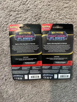 Pokemon Phantasmal Flames Checklane Blister Set of 2 Packs Cottonee / Whimsicott 820650853319 - Image 2