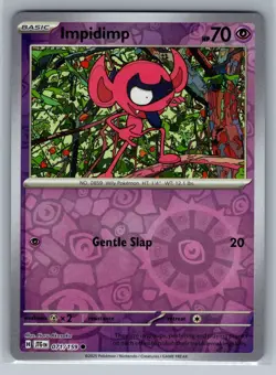 Pokemon Impidimp 071/159 Reverse Holo Journey Together NM - Image 1