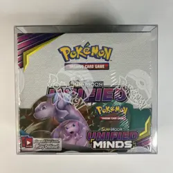 Pokemon Sun & Moon Unified Minds Booster Box Sealed W/ Plastic Case - Image 1