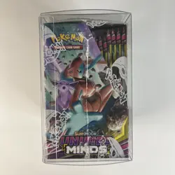 Pokemon Sun & Moon Unified Minds Booster Box Sealed W/ Plastic Case - Image 3