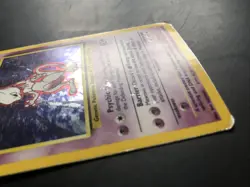 Pokemon TCG Mewtwo Base Set 10/102 Holo Unlimited Holo Rare MP - Image 2