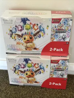 Pokemon TCG Scarlet & Violet Prismatic Evolutions Elite Trainer Box ETB Sealed - Image 1