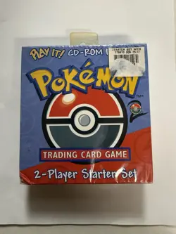 Pokemon Base 2 TCG 2-Player Starter Set W CD-ROM - SEALED - Image 1