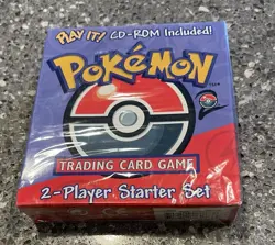 Pokemon Base Set 2 Two Player Starter Set Deck w/ CD-Rom New Sealed see pics - Image 1