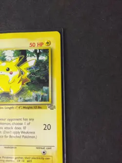 1999 Pokemon Pikachu #60 WOTC Jungle Set 1st Edition Never Been Played Non Holo - Image 4
