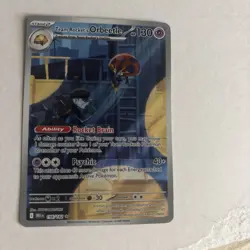 Pokemon TCG Team Rockets Orbeetle Destined Rivals 198/182 Illustration Rare NM - Image 3