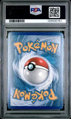 2005 POKEMON EX DEOXYS #8 GYARADOS-REVERSE FOIL PSA 9 - Image 2