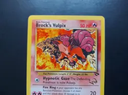 Pokemon - Brock's Vulpix 37/132 W Stamped Promo - Image 2