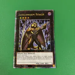 YUGIOH- Steelswarm Roach - RA04-EN151 - Quarter Century Secret Rare - Image 1