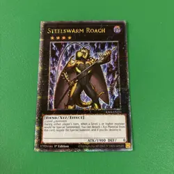 YUGIOH- Steelswarm Roach - RA04-EN151 - Quarter Century Secret Rare - Image 2