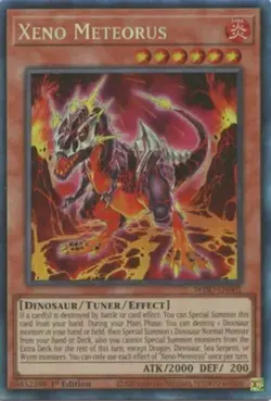 Yugioh! Xeno Meteorus - WISU-EN001 - Collector's Rare - 1st Edition Near Mint, E - Image 1