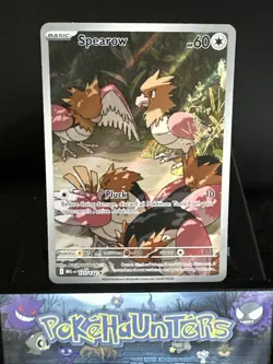 Pokemon Card Spearow 151/132 Mega Evolutions Illustration Rare Near Mint - Image 1