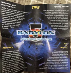 Babylon 5 Ccg Cards Vintage 90s Tcg Mixed lot - Image 5