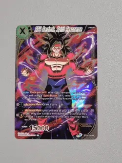 SS4 Bardock, Spirit Resonance SPR BT14-122 Dragon Ball Super Card Game - Image 1