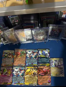 Pokemon TCG EX 9 card lot - Image 1