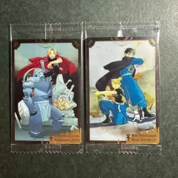 S3075 Edward Alphonse Roy Riza Japanese Fullmetal Alchemist VR Wafer Card Sealed - Image 1