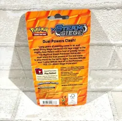 Pokemon XY Steam Siege Blister Card Pack with Floette Promo Mew Coin NEW - Image 3