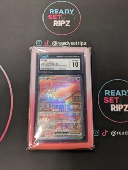 Mew ex 053 Sv: Scarlet & Violet Promo Cards Holo PSA 10 - Image 1