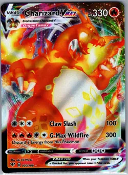 Charizard VMAX 020/189 SWSH03: Darkness Ablaze - Pokemon Card - NM - Image 1