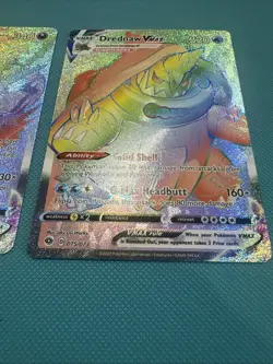 Pokemon Card Secret Rainbow Rare LOT Eternatus Drednaw VMAX 192/189 075/073 NM - Image 5