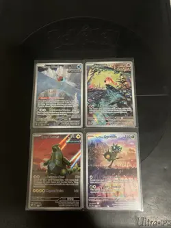 Pokemon TCG Scarlet & Violet ETB BLACK STAR PROMOS LOT OF 4 NEAR MINT NM - Image 1