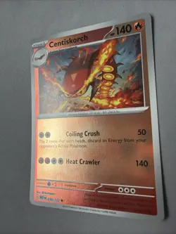 Pokemon TCG * Mega Evolution * 30/132 Centiskorch REVERSE HOLO UNCOMMON FRESH PK - Image 2