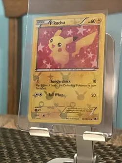 Pikachu Holo Radiant Collection Legendary Treasures RC7/RC25 Pokemon 2013 LP - Image 1