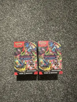 Pokemon TCG Mega Evolutions Phantasmal Flames Booster Bundle X2 SEALED (IN HAND) - Image 1