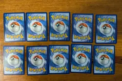 Pokemon Black Bolt White Flare Ex Lot of 10 NM+ - Image 2
