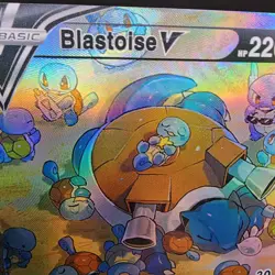 Pokemon Blastoise Custom Made Fan Art Holo With Texture - Image 2