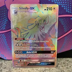 Pokemon TCG Silvally GX Crimson Invasion 119/111 Holo Secret Rare - Image 1