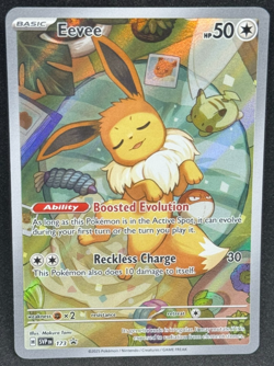Eevee SVP 173 Illustration Rare Black Star Promo Pokemon - Image 1