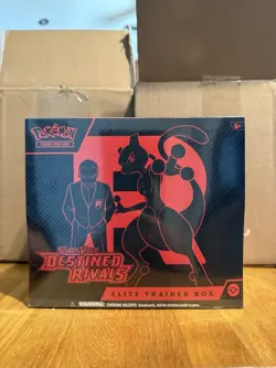 Pokemon TCG Scarlet & Violet Destined Rivals Elite Trainer Box ETB Sealed - Image 1