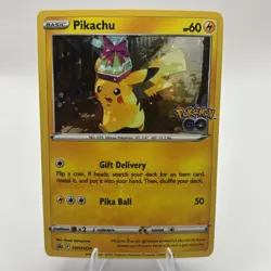 Pikachu SWSH234 Pokemon GO Black Star Promo Holo NM Pokemon TCG - Image 1