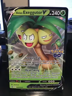 Alolan Exeggutor V SWSH225 Pokemon Black Star Promo Jumbo - Image 1