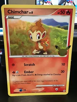 Chimchar 76/130 Common Pokemon Celebrations Jumbo - Image 1