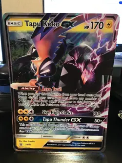 Tapu Koko GX SM50 Pokemon Black Star Promo Jumbo - Image 1
