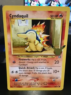 Cyndaquil 57/111 Common Pokemon Celebrations First Partner Jumbo - Image 1