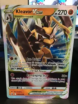 Kleavor VSTAR SWSH249 Pokemon Black Star Promo Jumbo - Image 1