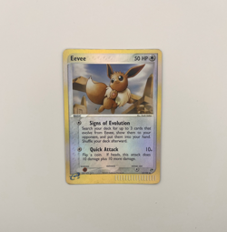2003 Pokemon TCG Eevee 63/100 EX Sandstorm Reverse Holo NM/LP - Image 1
