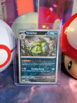 Tyranitar 95/159 Pokemon TCG S&V Journey Together Reverse Holo Rare NM - Image 1